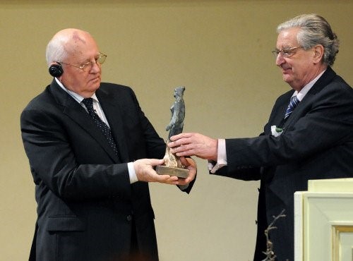 Michail Gorbatschow - Preisträger des Friedenspreises 2010