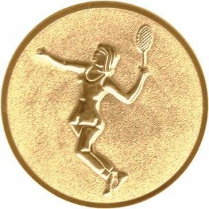 Ansicht Emblem Tennis Da Ø 50mm gold