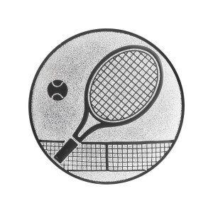 Ansicht Emblem Tennis  Ø25 silber