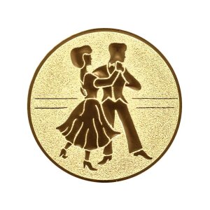 Ansicht Emblem Tanzen Ø50 gold
