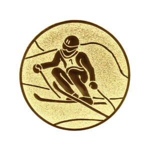 Ansicht Emblem Ski Ø50 gold