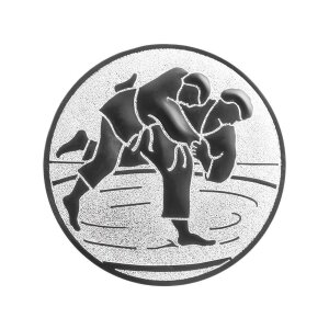 Ansicht Emblem Judo  Ø50 silber