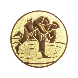 Ansicht Emblem Judo  Ø50 gold