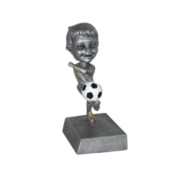 Wackelkopf Pokal Figur Höhe 13,5cm Fußballmädchen