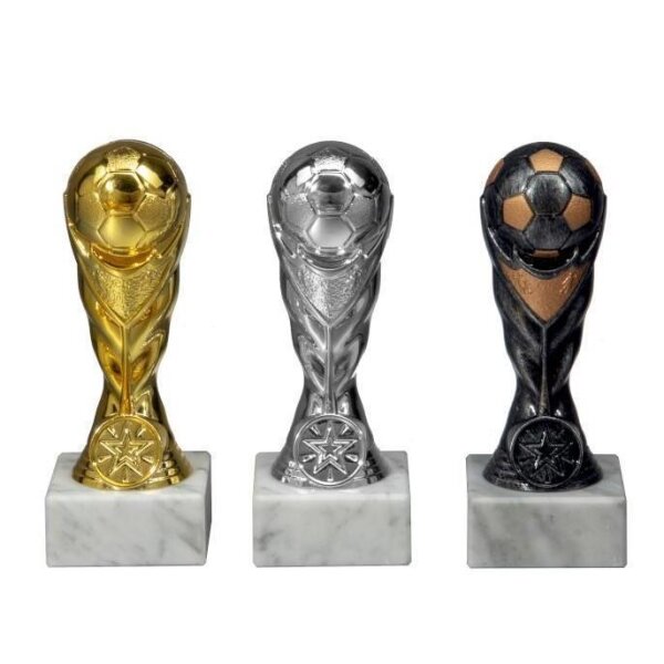 Fußball Pokal Kinder Medaillen 10 x mit Deutschland-Bändern Turnier mit Fussball 