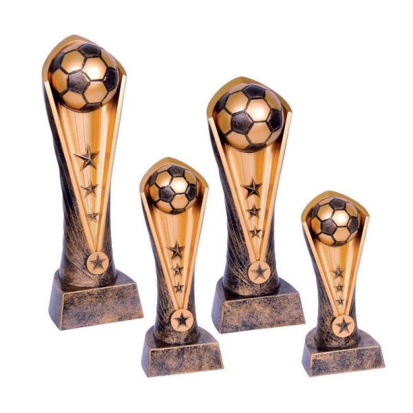 Pokal Pokale Fußballpokale mit Gravur und Emblem EDLE METALLSCHALE 