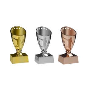 Fußballpokal "Campion-Cup" in Gold, Silber und Bronze...