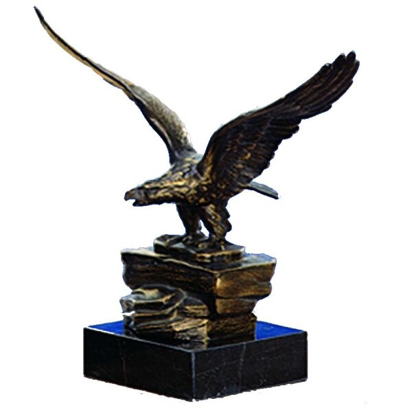 Adlerskulptur Bronze 220 mm