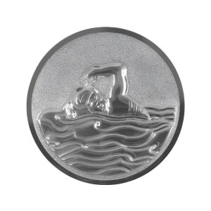 Emblem Schwimmen 3D Ø 50 mm silber jetzt ansehen