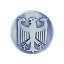Ansicht 3D Zinn-Emblem Bundesadler bei Pokale Meier