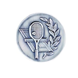 3D Zinn-Emblem Tennis-Schläger jetzt ansehen