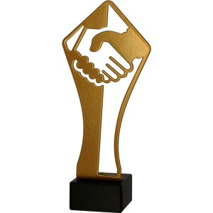 Metall-Award Handschlag-Troph&auml;e Dealmaker jetzt ansehen