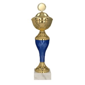 Pokal Aurora gold-blau