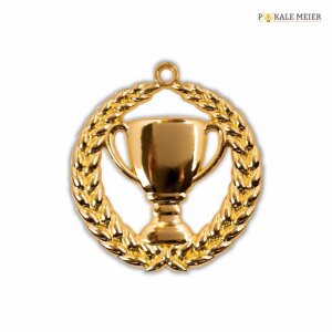Exklusive-Medaille Cup Ø70mm gold jetzt ansehen