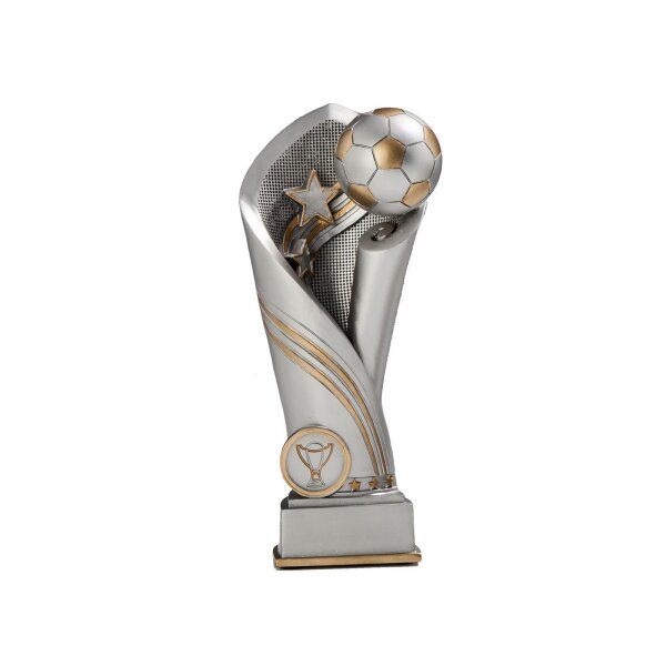 Fussball Pokal FIGUR mit Gravur günstig kaufen Fussball Pokale aus Metall 