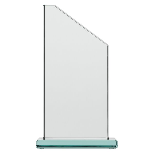 Glaspokal Glasständer Glastrophäe einzeln mit Wunschtext/Logo RB344 