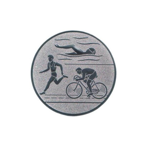 Ansicht Emblem Triathlon