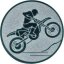 Ansicht Emblem Motorrad