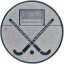 Ansicht Emblem Hockey