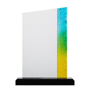 Acrylglas Troph&auml;e Regenbogen 4er Serie