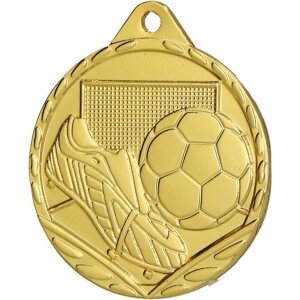 Ansicht Motiv-Medaille "Fußball Ø47 mm"