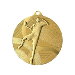 Ansicht Motiv-Medaille "Handball Ø45 mm"