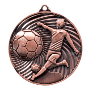 Fußball-Medaille "Volley" Ø50 mm