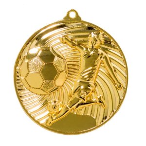 Ansicht Motiv-Medaille "Fußball Ø50 mm"