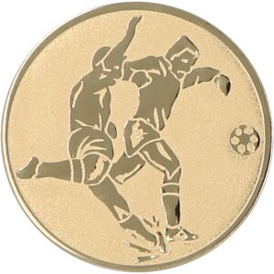 Ansicht Emblem Fußball Ø50 gold